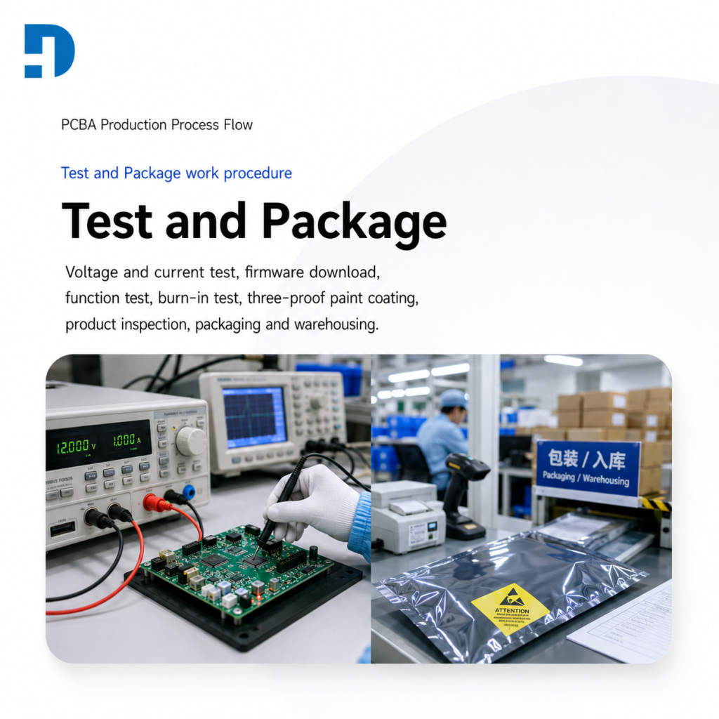 Test And Package PCB