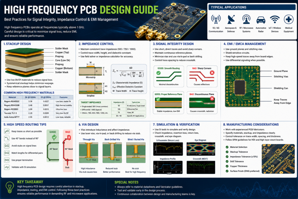 High Frequency PCB Design Guide