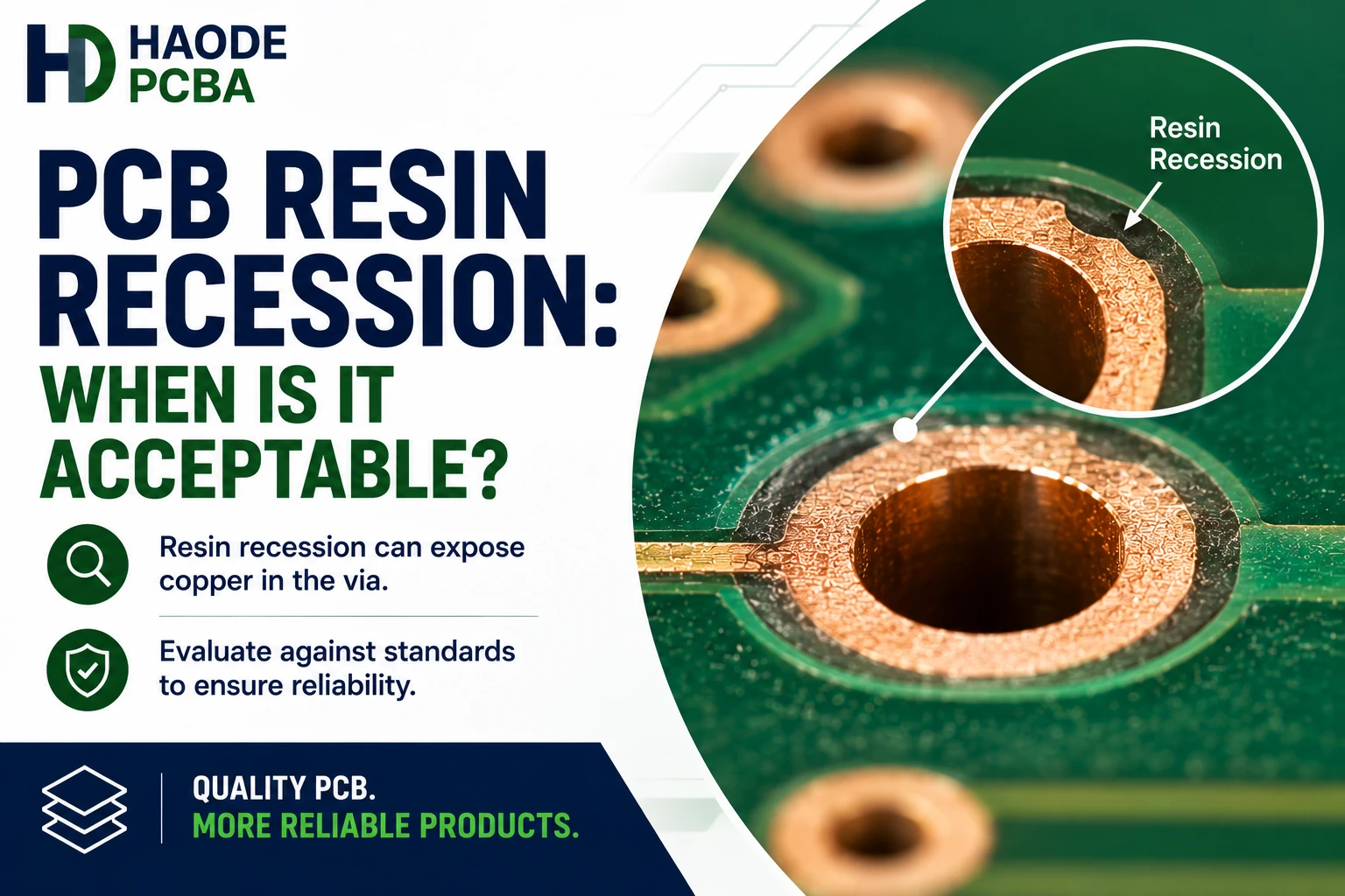 PCB Resin Recession
