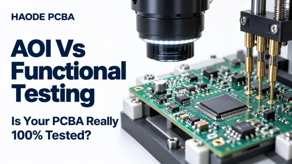 AOI vs functional testing