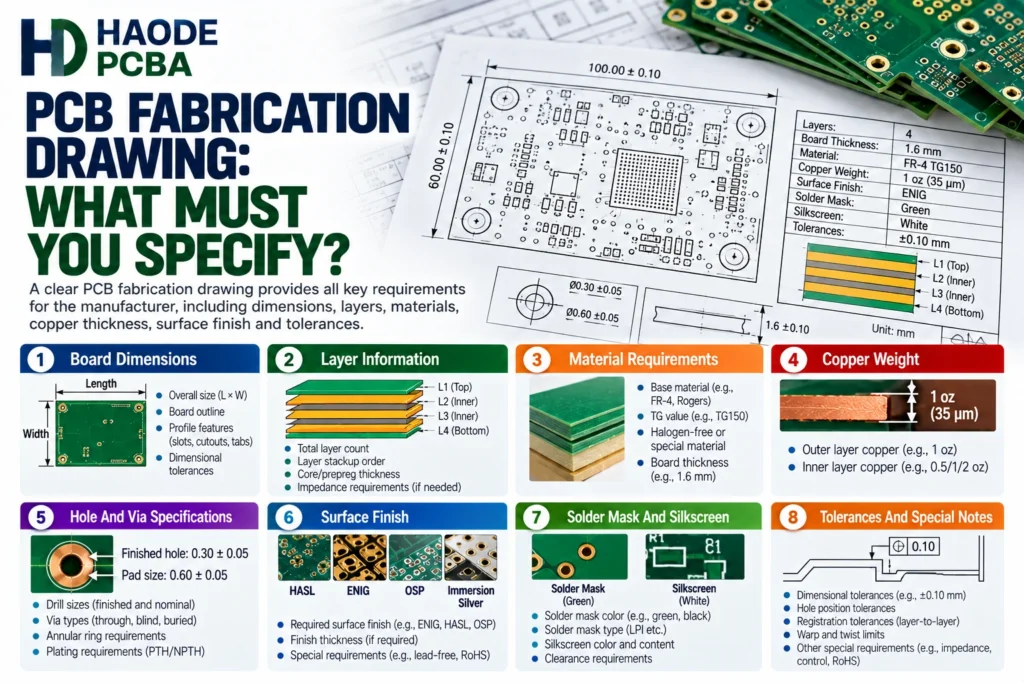 PCB Fabrication Drawing