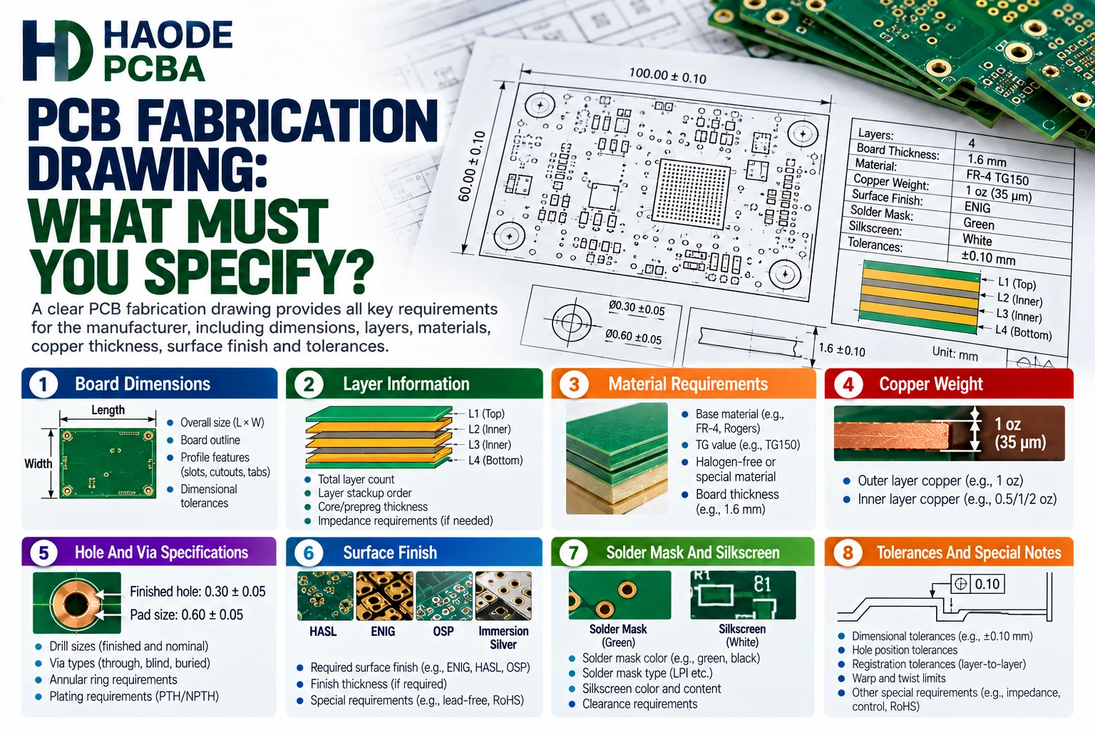 PCB Fabrication Drawing
