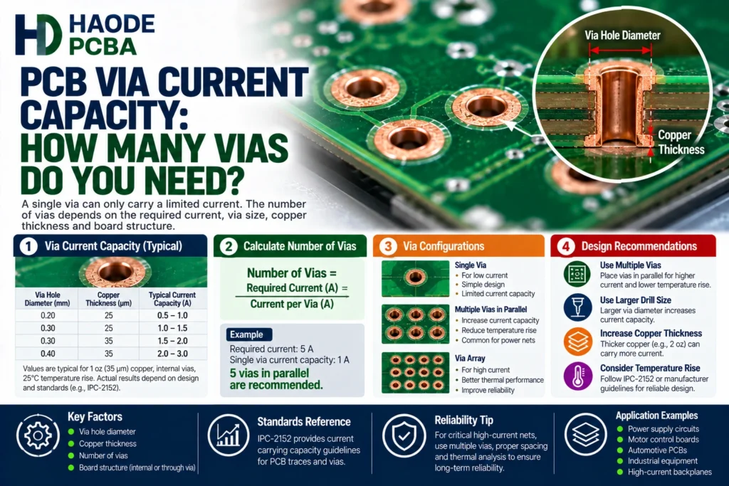 PCB Via Current Capacity