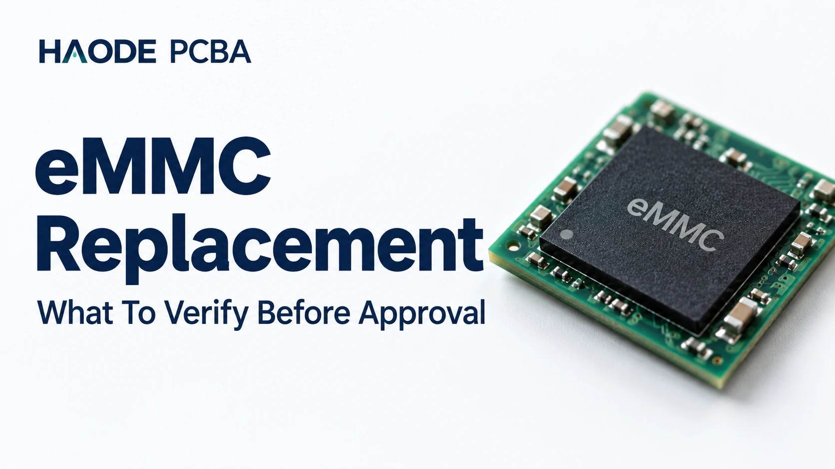 eMMC replacement